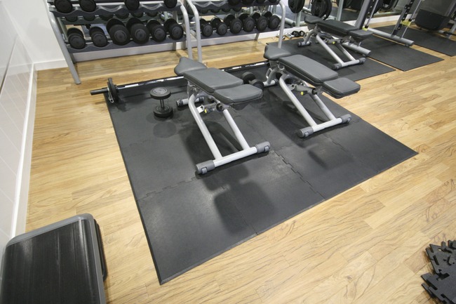 maty podłogowe gumowe do siłowni, klubów fitness